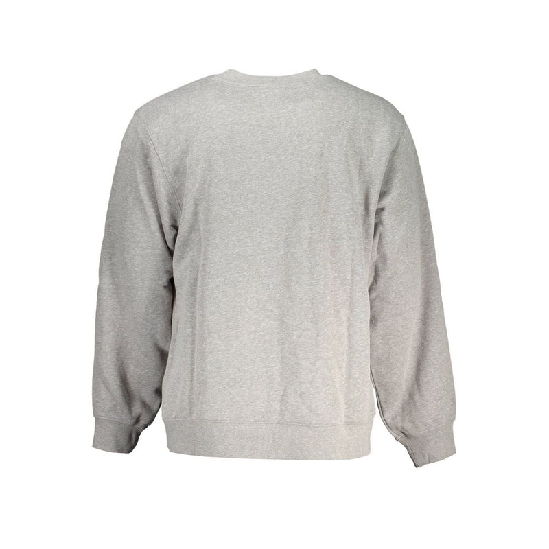 Vans Gray Cotton Men Sweater - Stylish Urban Essential
