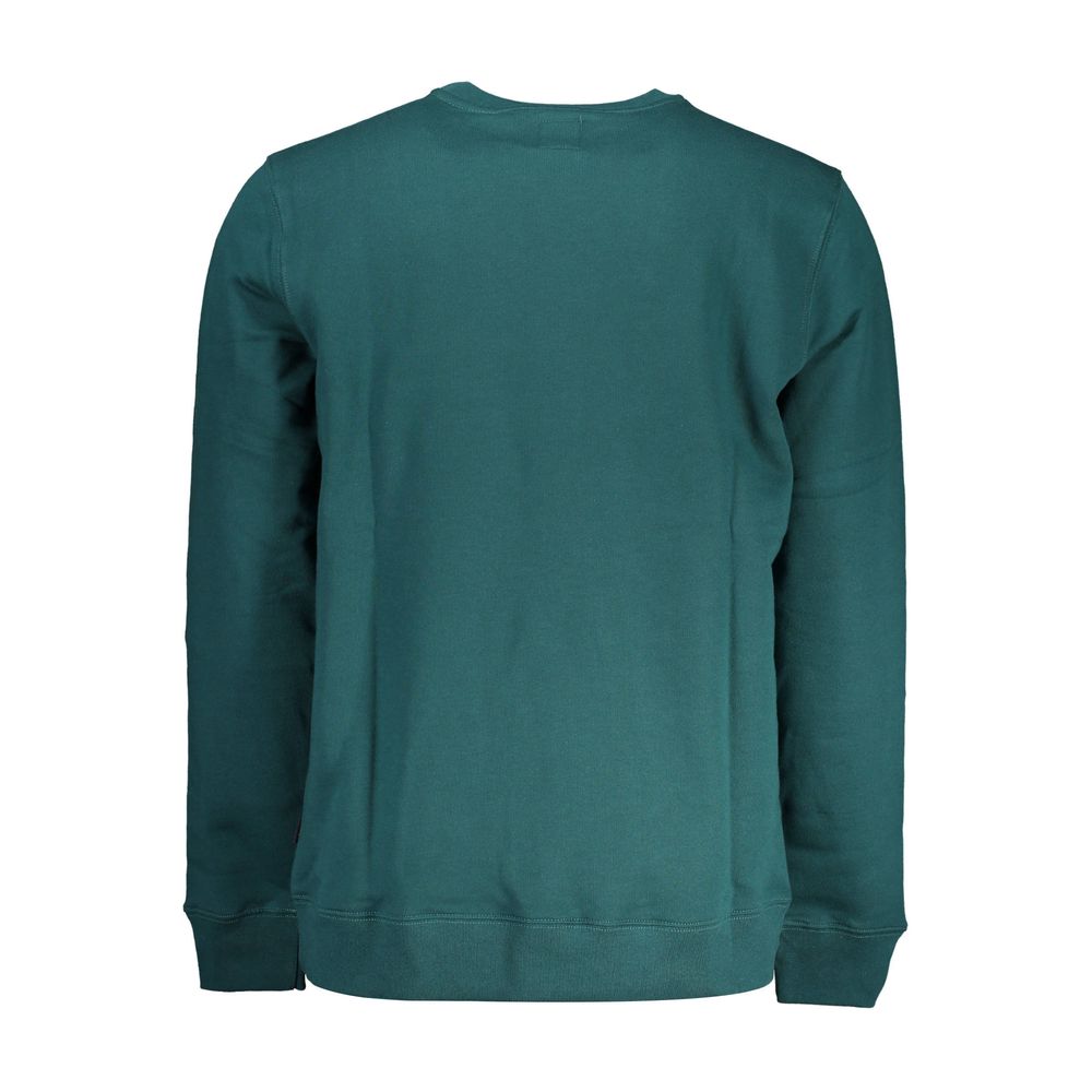 Sweatshirt Vans Vert en Coton pour Hommes