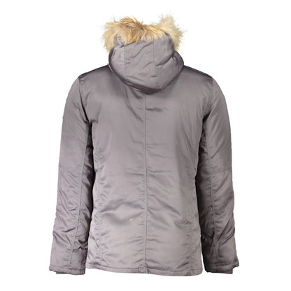 2 Vestes et manteaux spéciaux en polyester gris