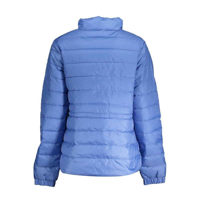 North Sails Blue Polyester Jacket - Chic & Water Resistant