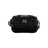 La Martina Black Polyethylene Handbag - Élégante et Fonctionnelle