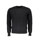 North Sails Black Fabric Sweater - Sustainable Style