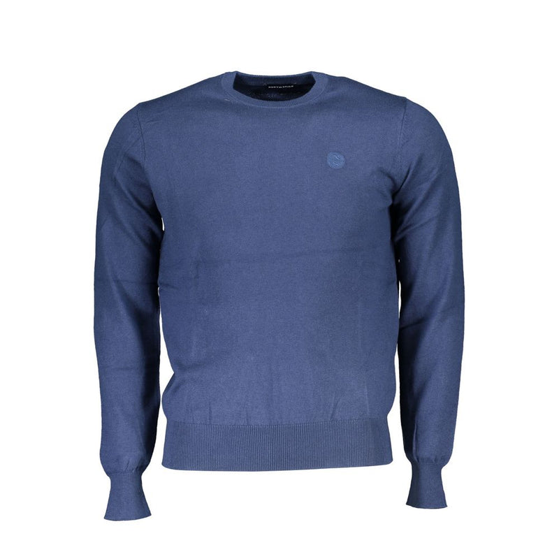 North Sails blauwe stoffen trui