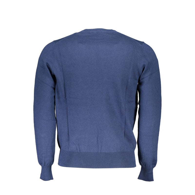 North Sails blauwe stoffen trui