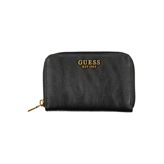 Portefeuille Guess Jeans en polyéthylène noir