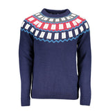 Gant Blue Wool Sweater - Comfort and Style Combined
