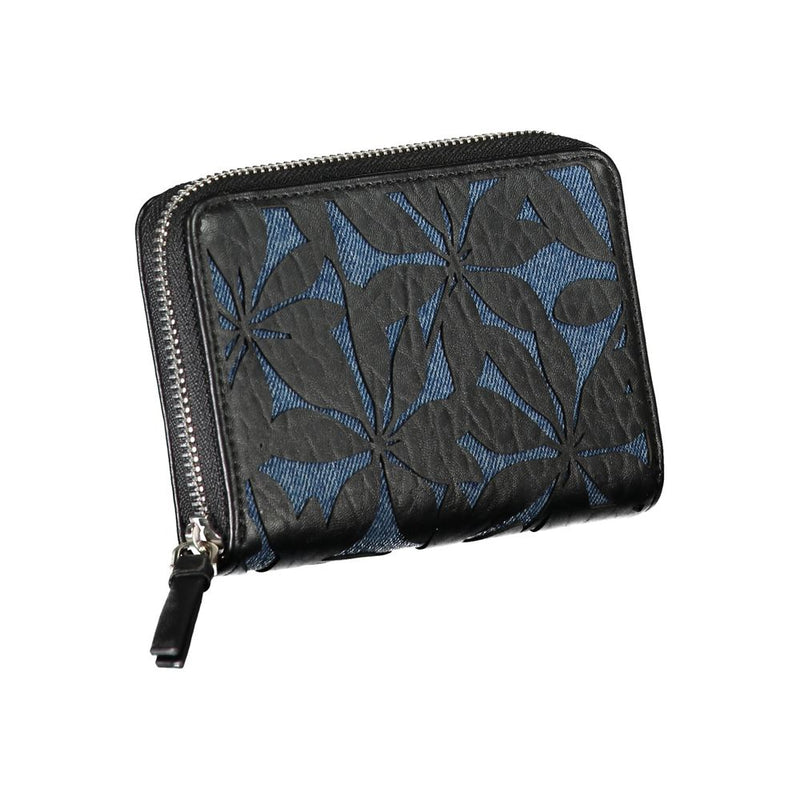 Portefeuille Polyéthylène Noir Desigual - Élégant et Pratique