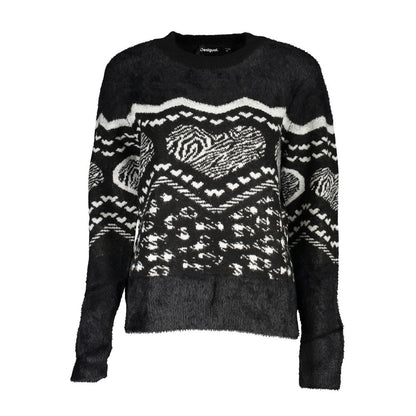 Pull en polyester noir Desigual
