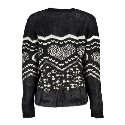 Pull en polyester noir Desigual