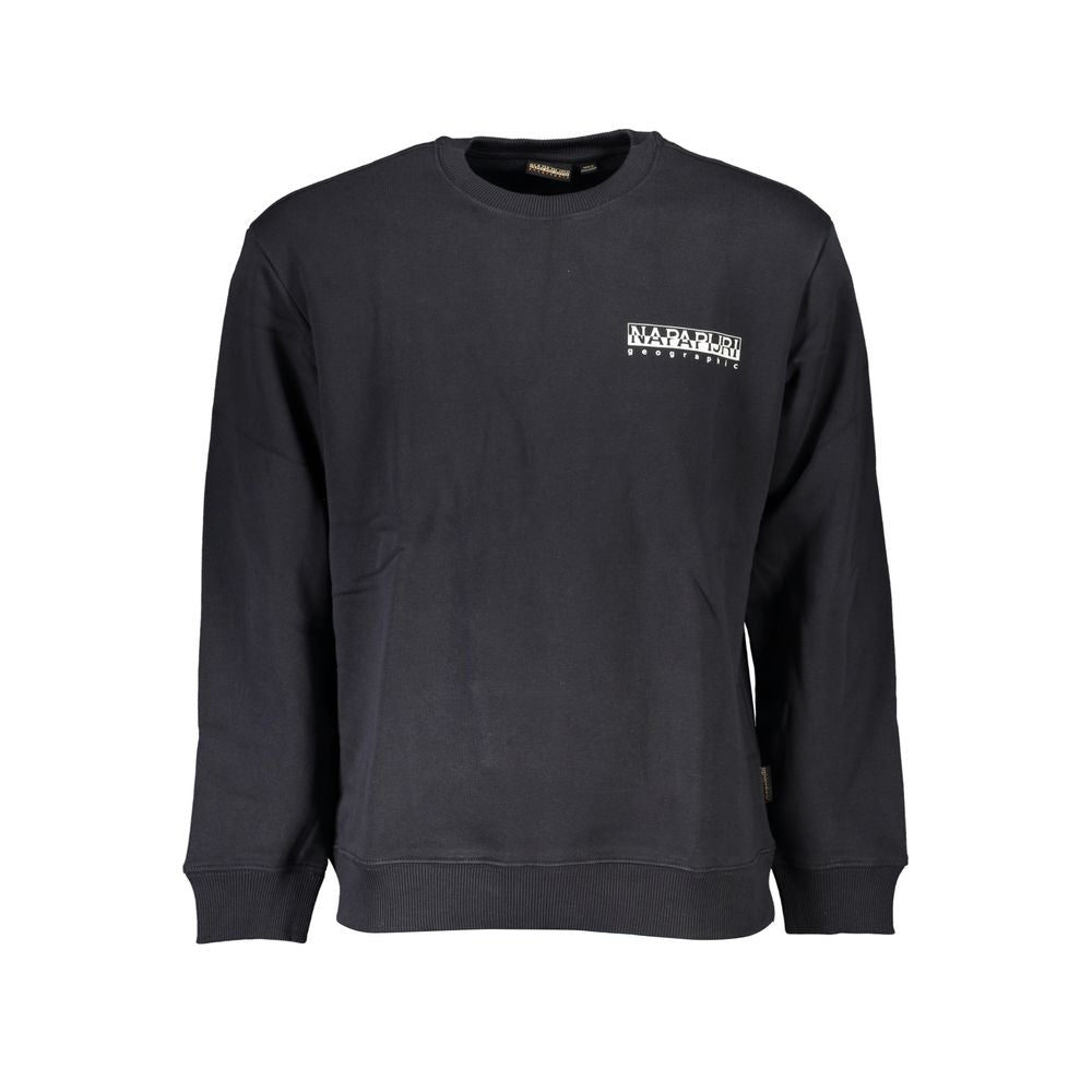 Sweatshirt Napapijri Noir en Coton pour Hommes