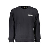 Sweatshirt Napapijri Noir en Coton pour Hommes