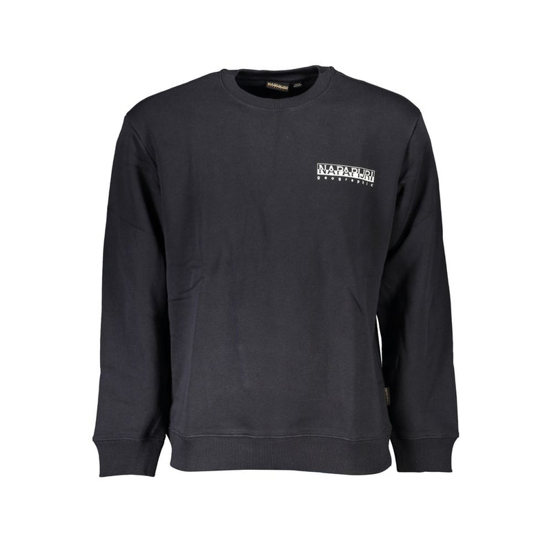 Sweatshirt Napapijri Noir en Coton pour Hommes