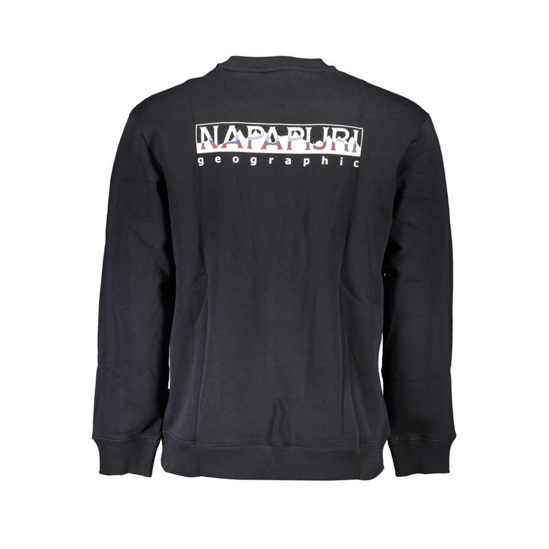 Sweatshirt Napapijri Noir en Coton pour Hommes