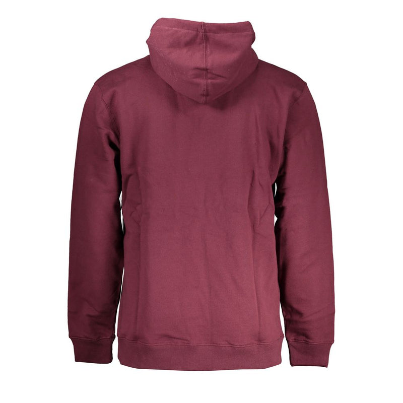 Vans Rode Katoenen Heren Sweater met Kap