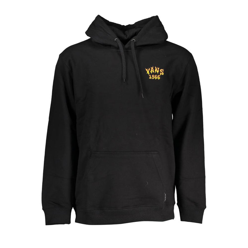 Vans zwarte katoenen heren sweater met capuchon