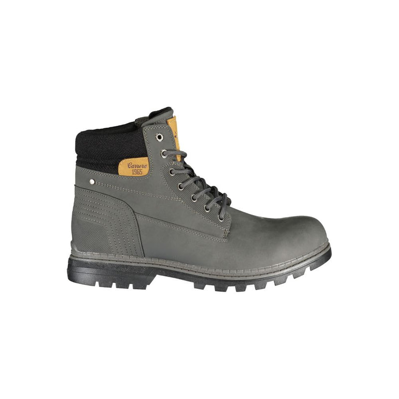 Carrera Gray Polyester Men's Boot - Stylish & Functional