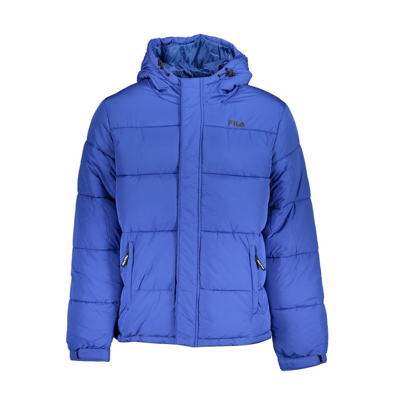Fila blauw polyester herenjack