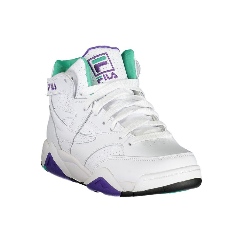 Fila White Polyester Sneaker for Women - Stylish and Comfortable