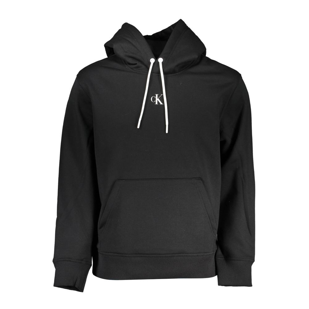 Pull à capuche Calvin Klein en polyester noir pour homme