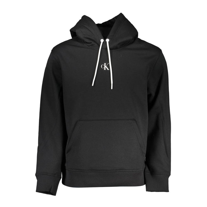 Pull à capuche Calvin Klein en polyester noir pour homme