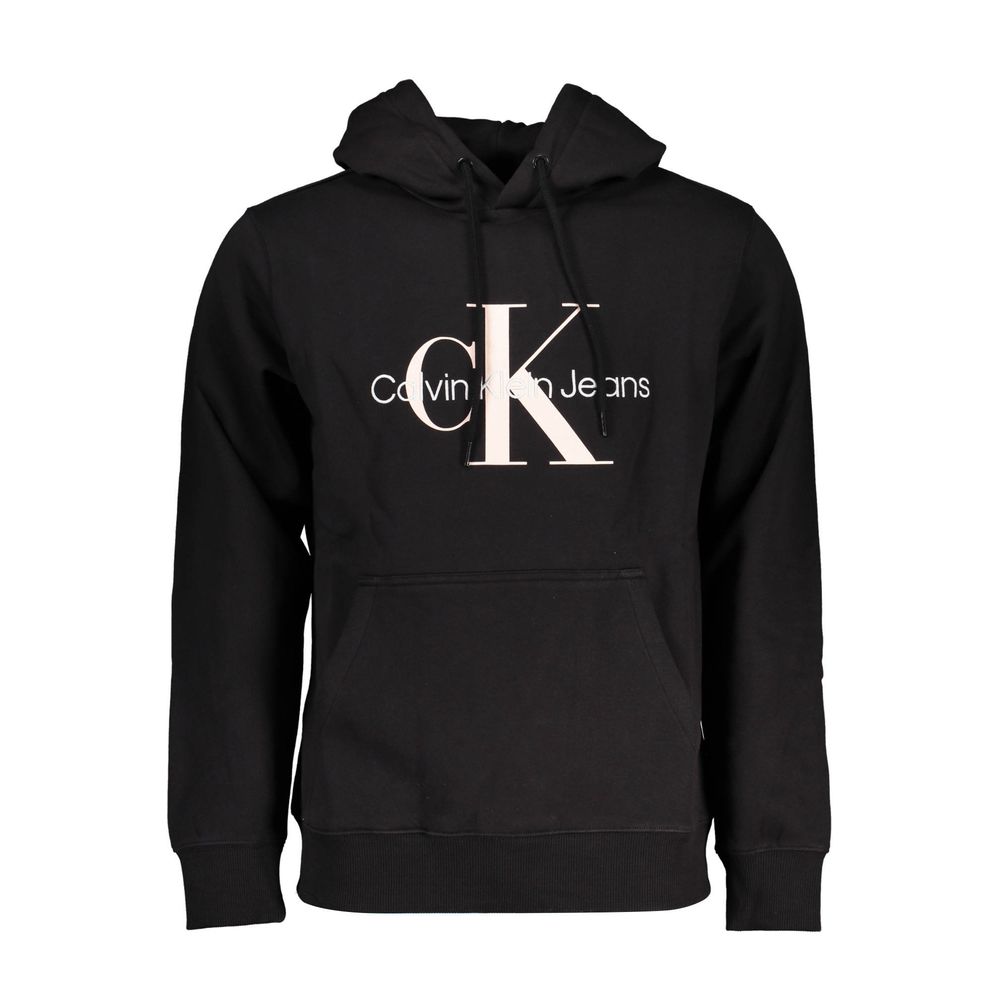 Pull en coton noir pour homme Calvin Klein