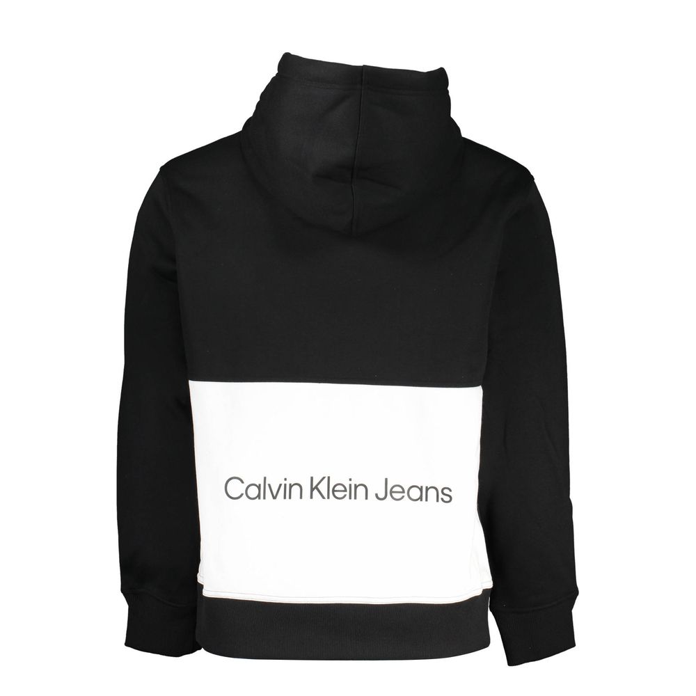 Pull à capuche Calvin Klein en polyester noir pour homme