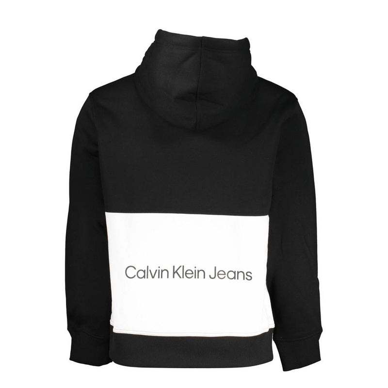 Pull à capuche Calvin Klein en polyester noir pour homme