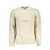 Pull en coton beige Calvin Klein pour homme