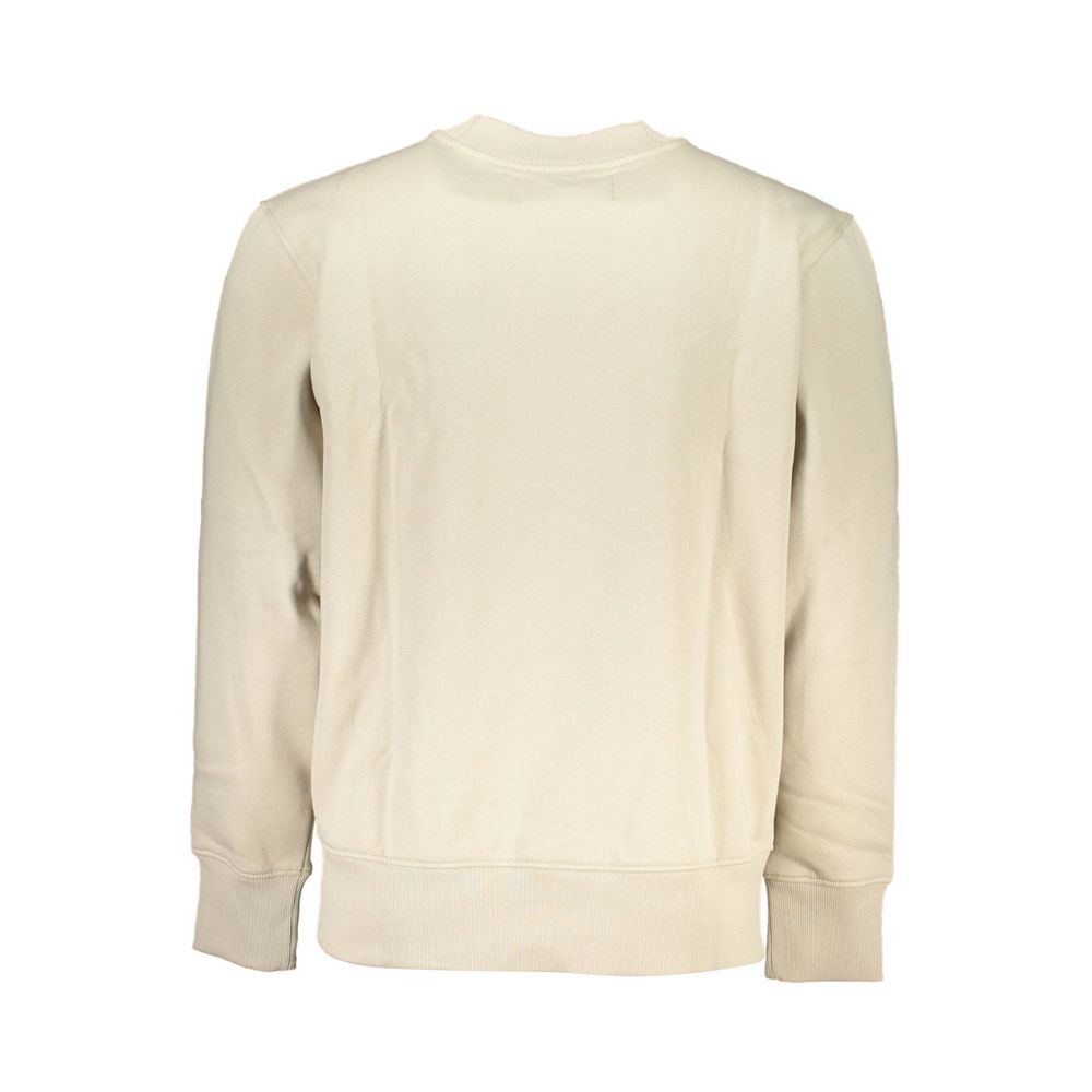 Pull en coton beige Calvin Klein pour homme