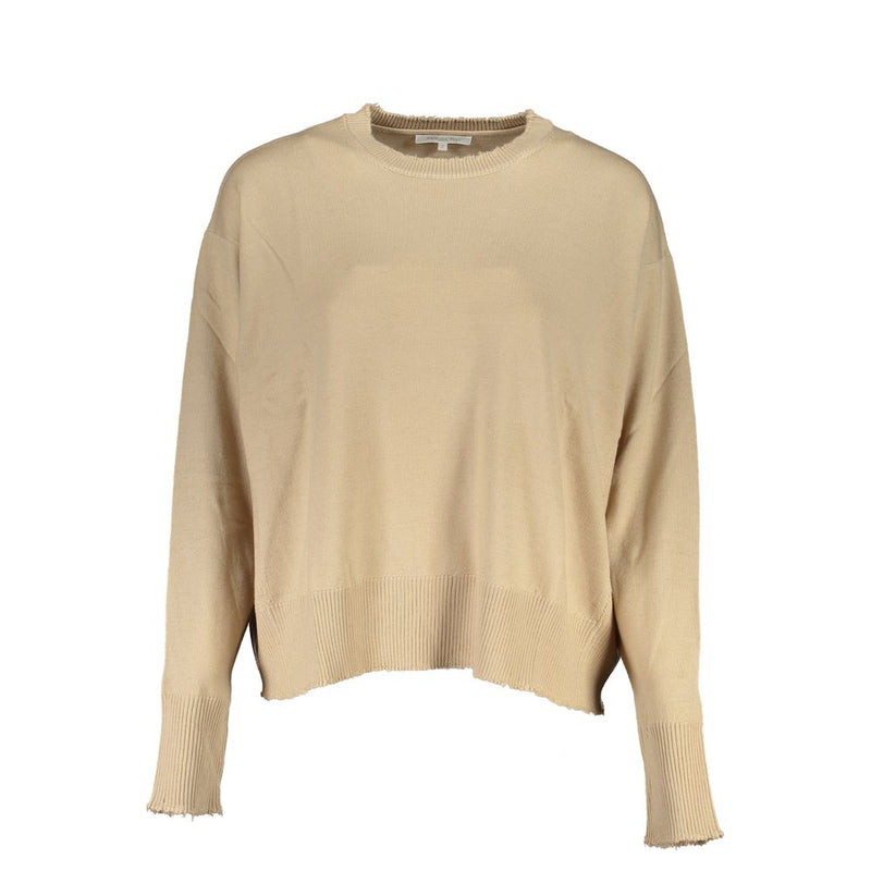 Patrizia Pepe Pull en Tissu Beige - Confort et Élégance