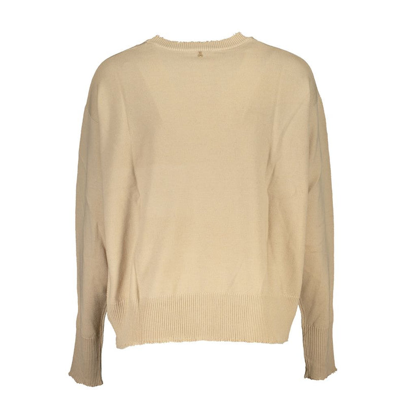 Patrizia Pepe Pull en Tissu Beige - Confort et Élégance