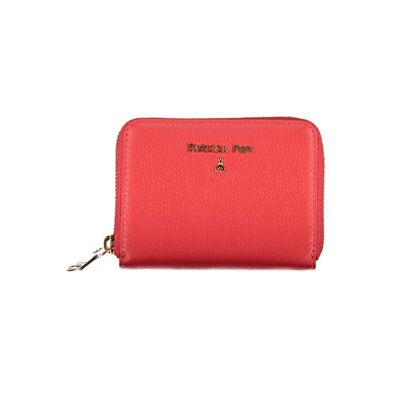 Portefeuille en Polyéthylène Rouge Patrizia Pepe - Élégance et Fonctionnalité