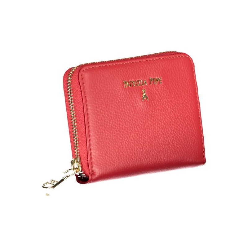 Portefeuille en Polyéthylène Rouge Patrizia Pepe - Élégance et Fonctionnalité