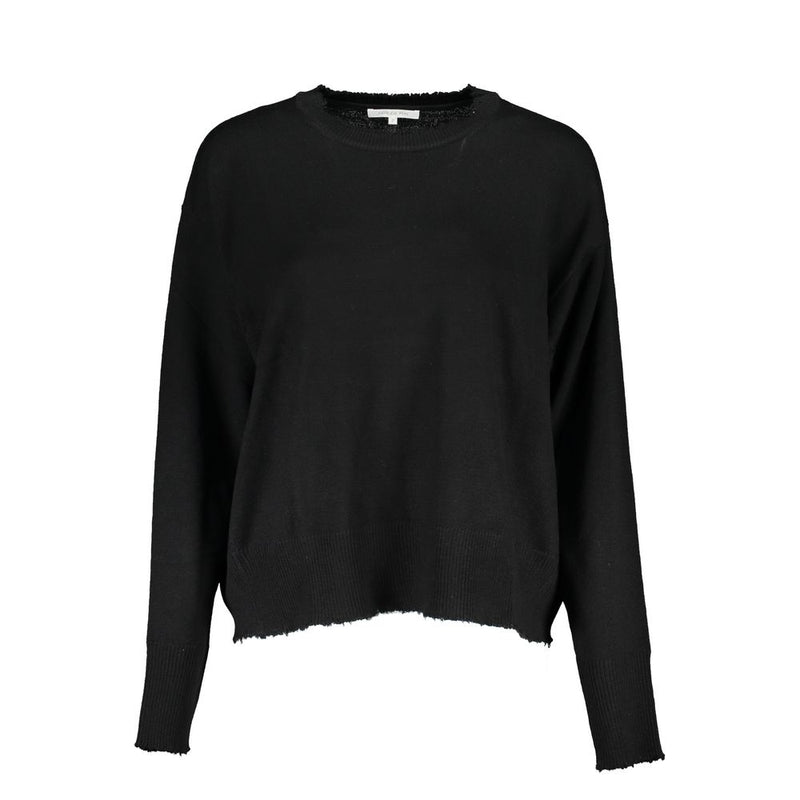 Patrizia Pepe Pull Noir en Tissu - Élégance et Confort