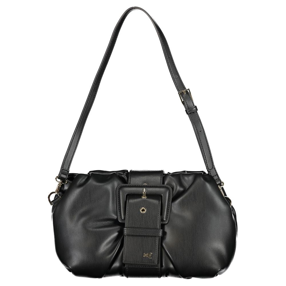 Patrizia Pepe Black Polyethylene Handbag - Élégance et Fonctionnalité