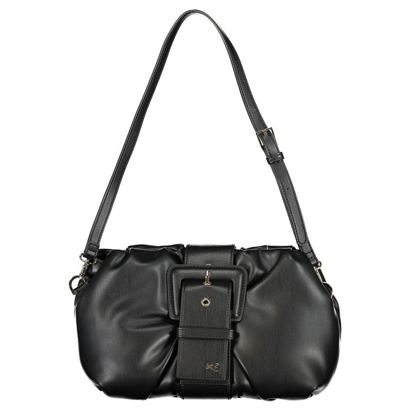 Patrizia Pepe Black Polyethylene Handbag - Élégance et Fonctionnalité