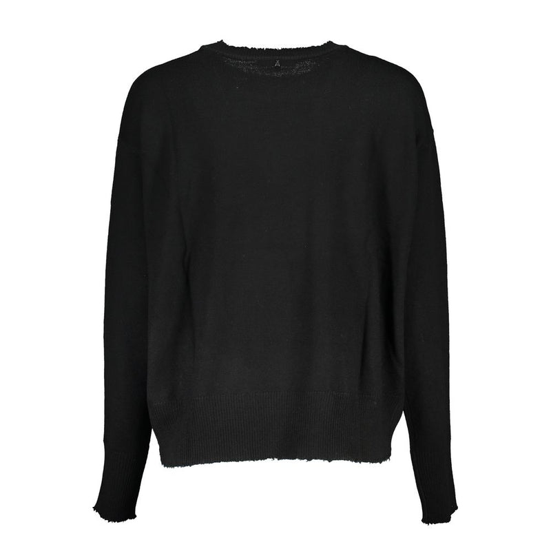 Patrizia Pepe Pull Noir en Tissu - Élégance et Confort