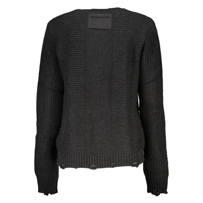 Pull en tissu noir Patrizia Pepe