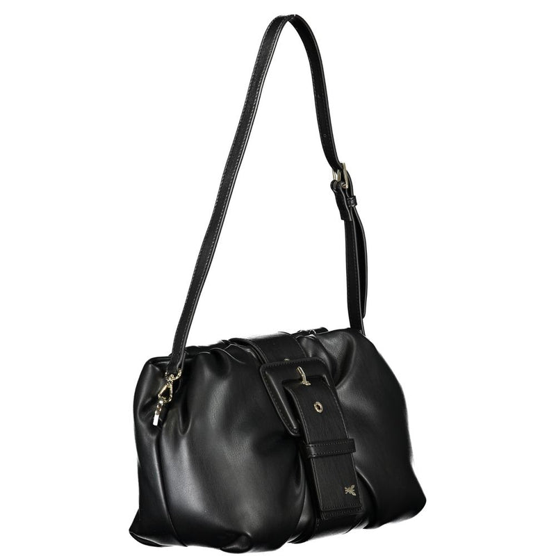 Patrizia Pepe Black Polyethylene Handbag - Élégance et Fonctionnalité