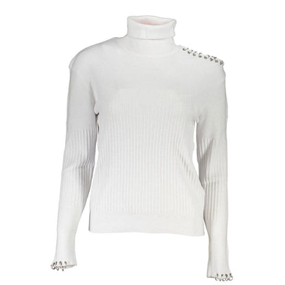 Pull en coton gris Patrizia Pepe