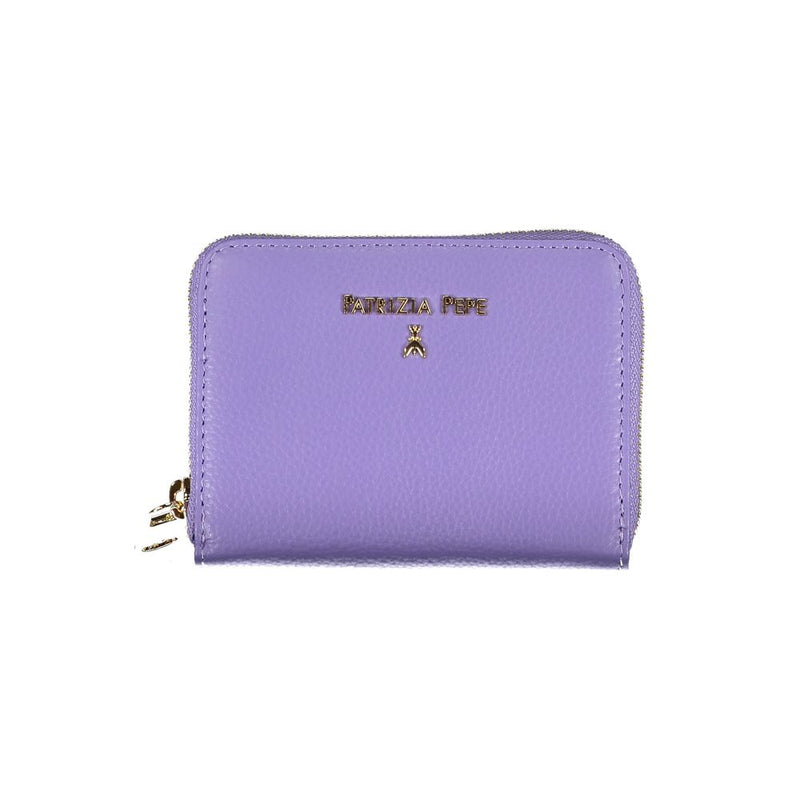 Portefeuille en Polyéthylène Violet Patrizia Pepe - Élégant et Pratique