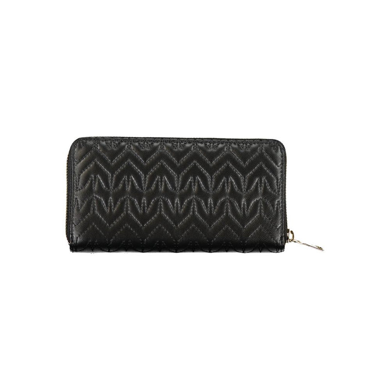 Portefeuille en Polyéthylène Noir Patrizia Pepe - Élégant et Pratique