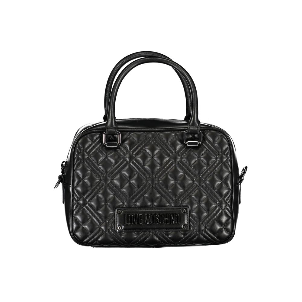 Love Moschino Zwarte Polyethyleen Handtas