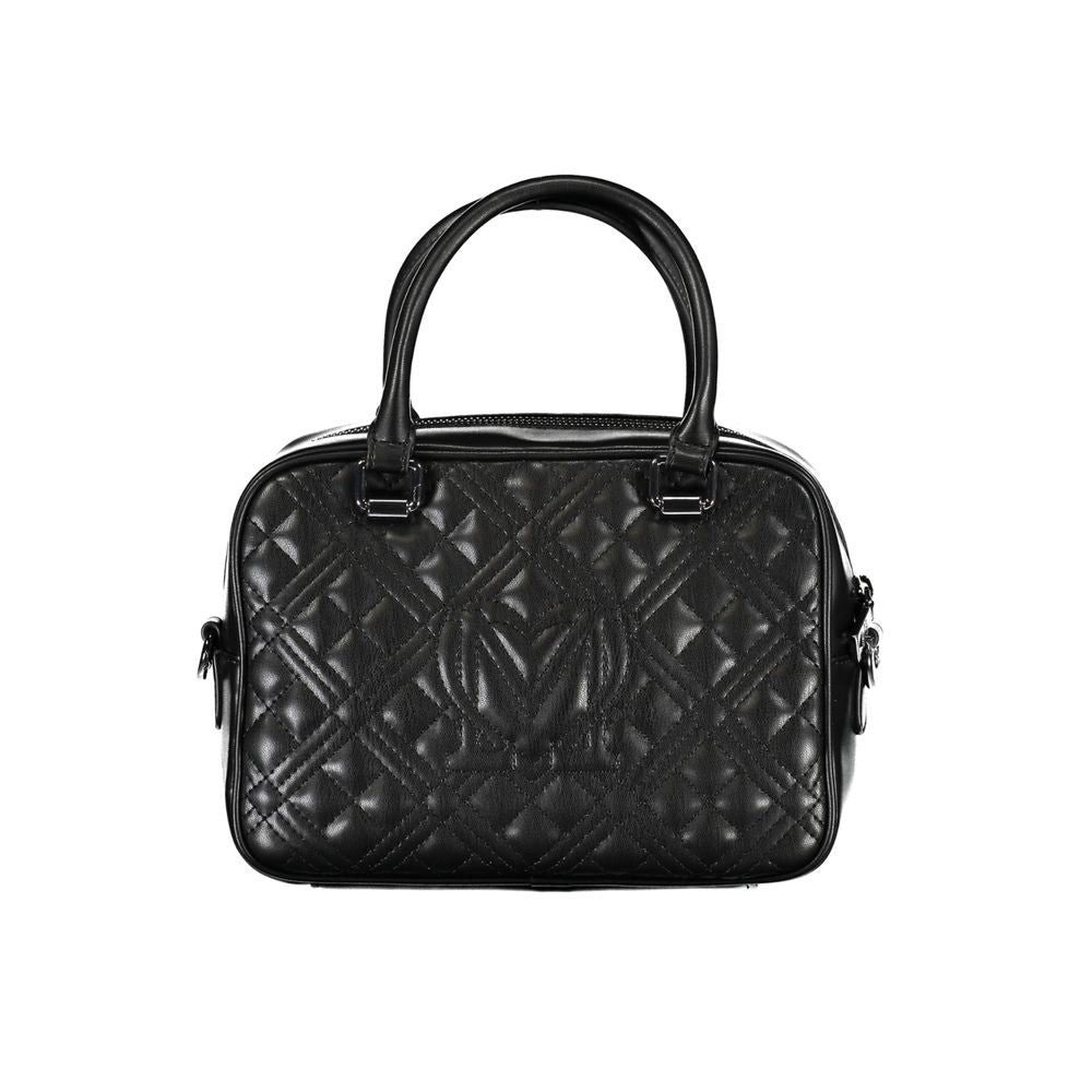 Love Moschino Zwarte Polyethyleen Handtas