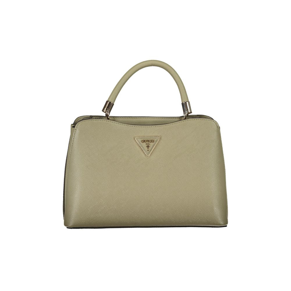 Guess Jeans Gizele Green Handbag - Chic & Functional Accessory
