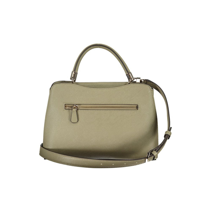 Guess Jeans Gizele Green Polyethylene Handbag - Stylish & Versatile