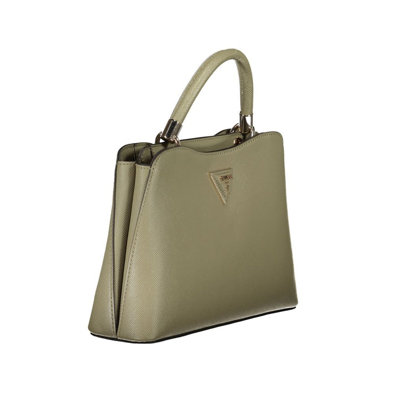 Guess Jeans Gizele Green Polyethylene Handbag - Stylish & Versatile