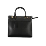 Guess Jeans Black Polyethylene Handbag - Sestri Logo Design
