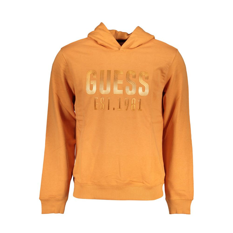 Guess Jeans Oranje Katoenen Heren Sweater