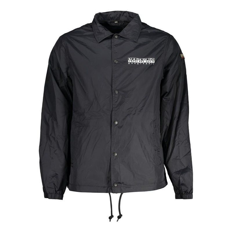 Napapijri zwart polyester herenjack